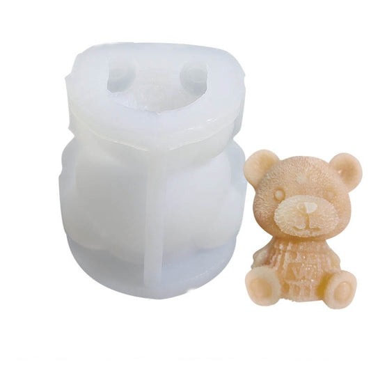 Cartoon Milk Tea Coffee Bear Ice Cube Silicone Mold Aromatherapy Candle Plaster Epoxy Mold, MC-98, MC-152, MC-153, MC-154, MC-149, MC-150, MC-143, MC-151