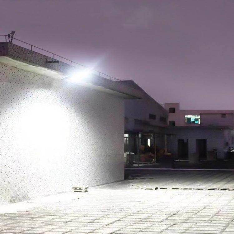 10W Solar Power Human Body Induction + Light Control Street Light Multi-Function Remote Control Outdoor Lighting, 6COB with RC