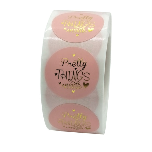 5 PCS Envelope Seal Sticker Gift Decoration Stamping Sticker, C-01 Sticker