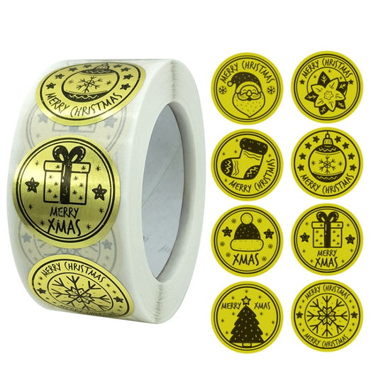 3 PCS Christmas Decoration Gift Series Sticker Label, K-24-25 Sticker