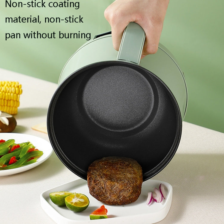 Non-stick inner pot surface with cooking patty, mint green electric cooker