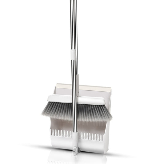 Household Folding Standing Rotatable Broom And Dustpan Set Combination, Folding Standing Dustpan