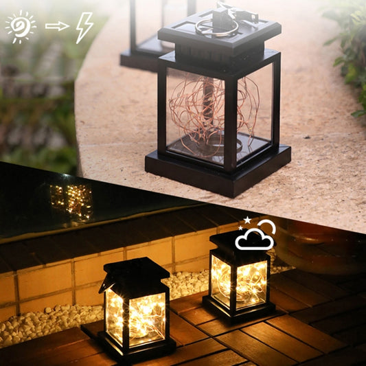 Solar Copper Wire Candle Light Outdoor Garden Waterproof Landscape Decorative Lawn Light, Copper Wire / Warm Light