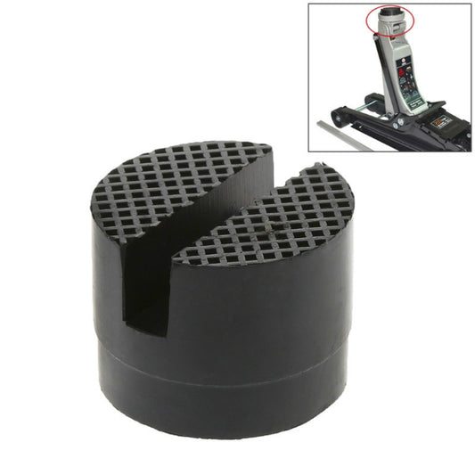 Floor Slotted Car Rubber Jack Pad Frame Protector Adapter Jacking Disk Pad Tool, Rubber Jack