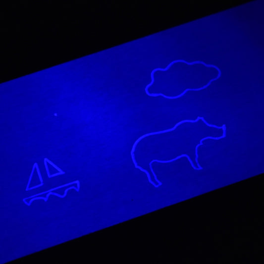 Creative LED UV Light Ballpoint Pen Invisible Ink Pen