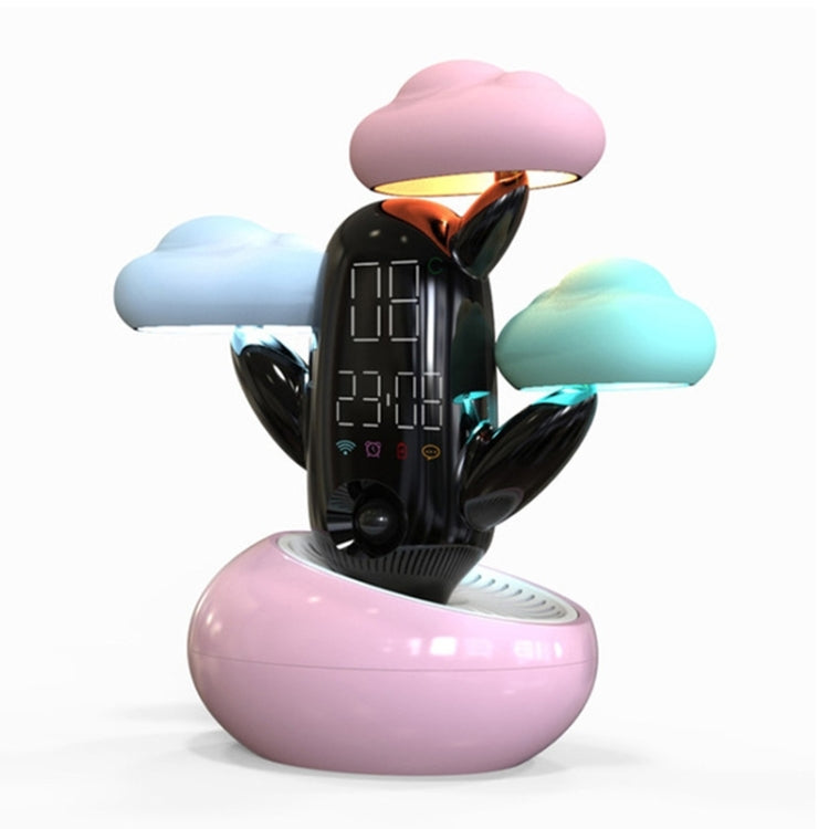 Cloud Weather Time Light Multifunctional Smart Induction Child Wake Up Alarm Clock