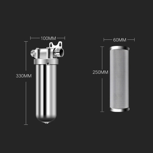 304 Stainless Steel Pre-Filter Household Tap Water Central Water Purifier, Water Purifier