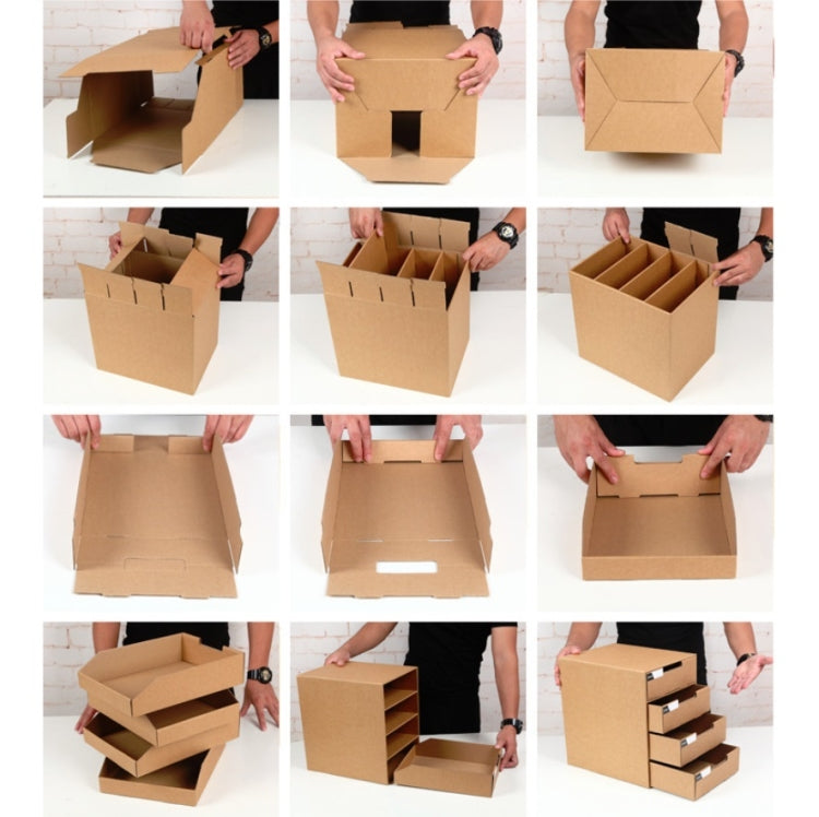 A4 Paper Desktop Storage Box Student File Cabinet Storage Finishing Box Multi-layer Drawer Storage Cabinet, Multi-layer Drawer Storage Cabinet