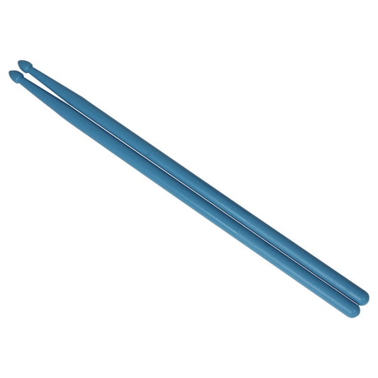 Light blue nylon drumstick with rounded tip