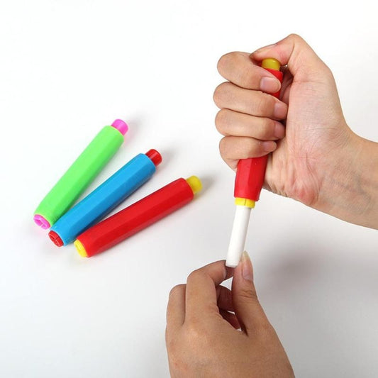 2 PCS Dustless Blackboard Chalk clip, Dustless Chalk Clip