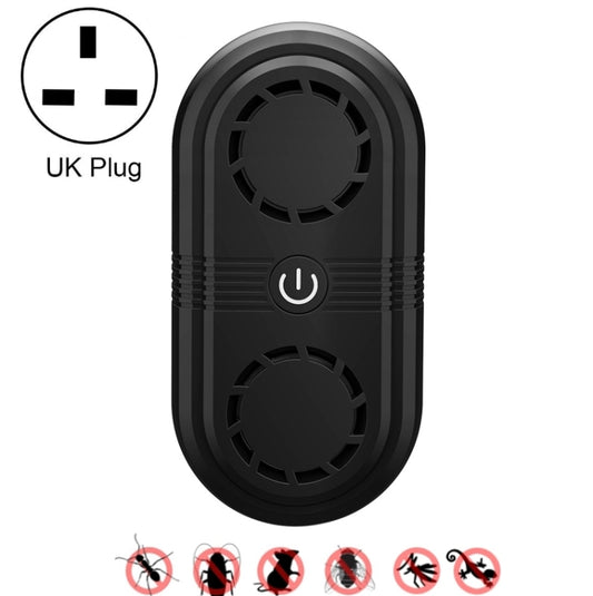 BG307 Ultrasonic Mole Repellent Mosquito Repellent Household Indoor Double Horn Electronic Insect Repellent, US Plug 110V, EU Plug 220V, UK Plug 220V, AU Plug 220V