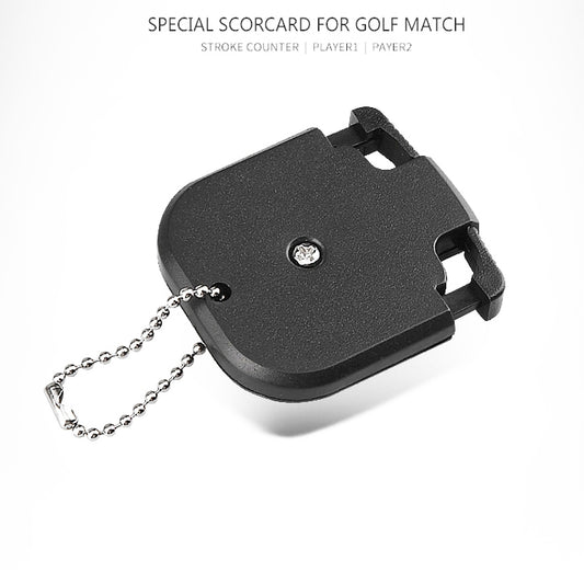 PGM Square Golf Scoring Device Double Dial Counting Device, Double Dial