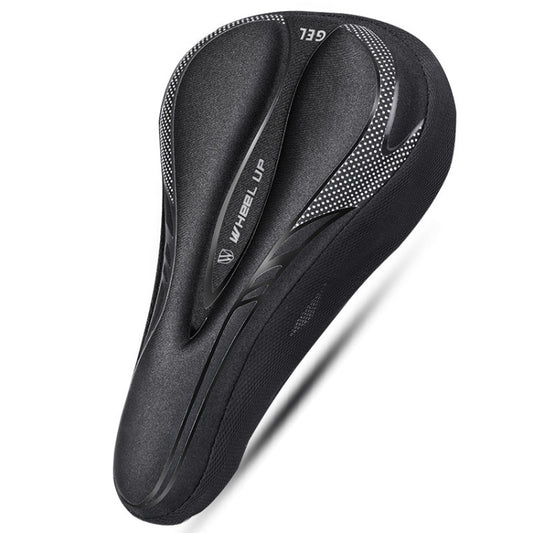 Wheel Up Bicycle Silicone Cushion Cover Mountain Bike Thickening GEL Saddle Cover Riding Equipment, LF32005G-L, LF32005G-S