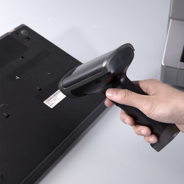 Deli 14950 One-Dimensional Two-Dimensional Scanner Supermarket Catering Scanning Gun, Wired (Black), Wired (White), Wireless (Black), Wireless (White)
