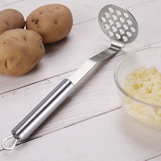 304 Stainless Steel Potato Masher Baby Food Supplement Tool, 304 Stainless Steel