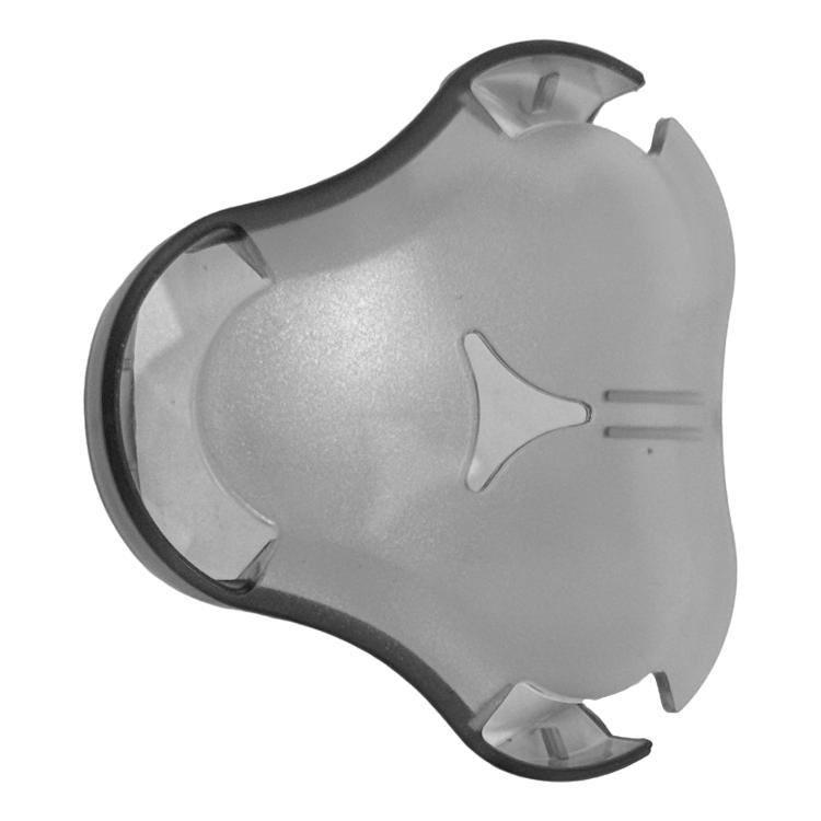 Philips shaver head replacement silver-gray foil housing with mounting tabs