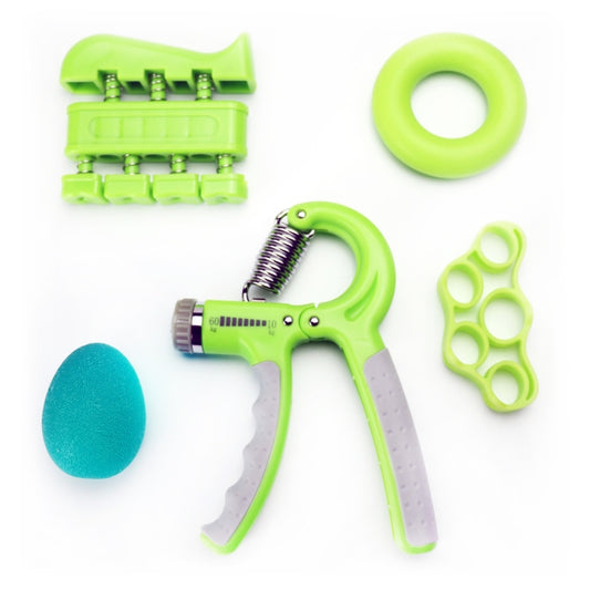 5 In 1 Counting Grip Device Fitness Adjustment Grip Device Finger Trainer Set, 5 in 1