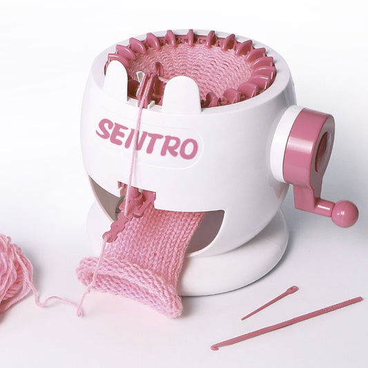 Hand Knitting Machine Children Play House Toy DIY Knitting Wool Machine, 841, 841-1