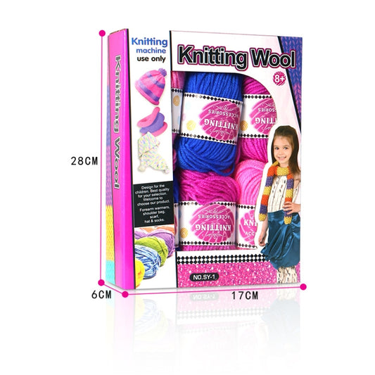 DIY Girl Knitting Scarf Hat Woolen Thread, Random Color Deilvery, Knitting Wool