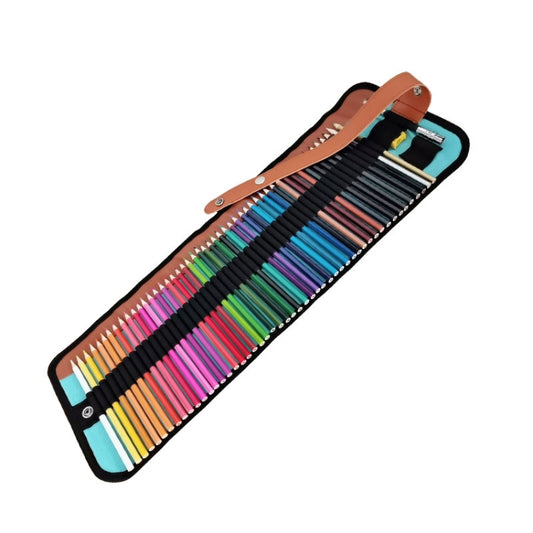 50-Color Hexagonal Oily Colored Pencil Art Drawing Colored Pencil Set, 50-Color Pencil Set