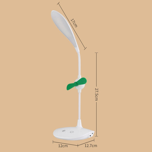 WS-8010 LED Fan Desk Lamp Bedside Desk USB Folding Desk Lamp, Water Drop, Ring, Pen Holder White Fan Blade, Pen Holder Yellow Fan Blade, Pen Holder Blue Fan Blade, Pen Holder Green Fan Blade