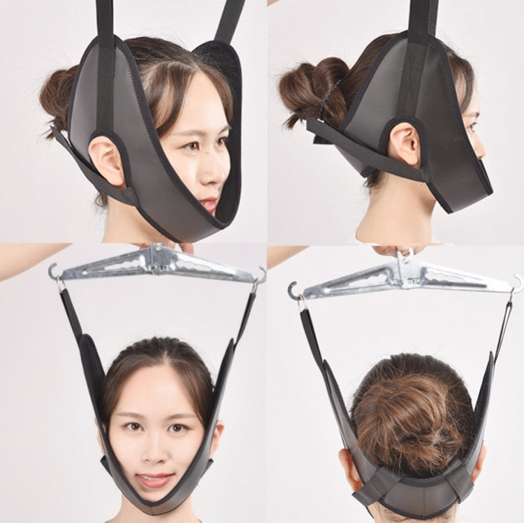 Thick Leather Cervical Traction Belt Neck Stretch Belt