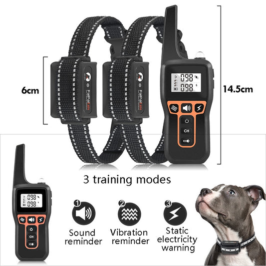 PaiPaitek PD529-2 Remote Training Dog Device Pet Training Supplies Anti-Barking Training Equipment, PD529-2