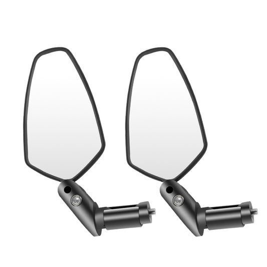 1 Pair WEST BIKING Bicycle Rearview Mirror Adjustable Mirror Mountain Bike Foldable Rearview Mirror
