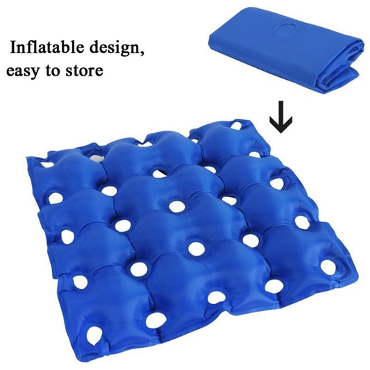 Square 25-hole Anti-decubitus Inflatable Cushion Medical Wheelchair Inflatable Cushion, Wheelchair Inflatable Cushion