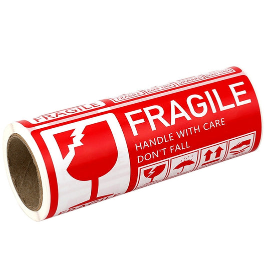 Fragile Goods Label Express Carton Warning Sticker Handle Careful Stickers, F41