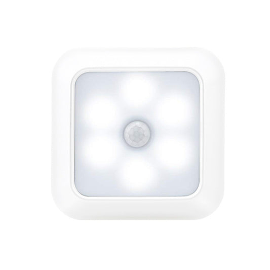 1143 Human Body Sensation Night Light Smart Home Sensing Lights, Silver White Light, Silver Warm Light, White Shell White Light, White Shell Warm Light