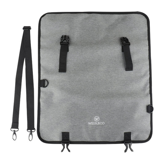 WESSLECO Chef Knife Tool Storage Bag Oxford Cloth Knife Bag, WESSLECO Gray