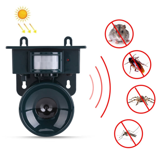 NY-2002 Solar Ultrasonic Mouse Repeller Animal Repeller Outdoor Waterproof Bird Repeller, NY-2002