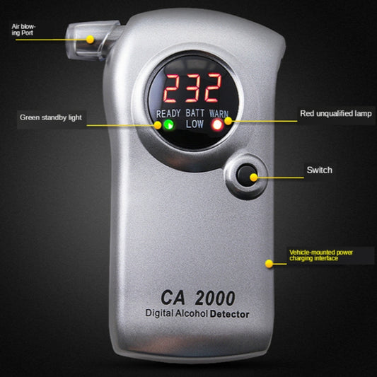CA2000 Alcohol Tester Blowing Type Ethanol Concentration Tester, CA2000