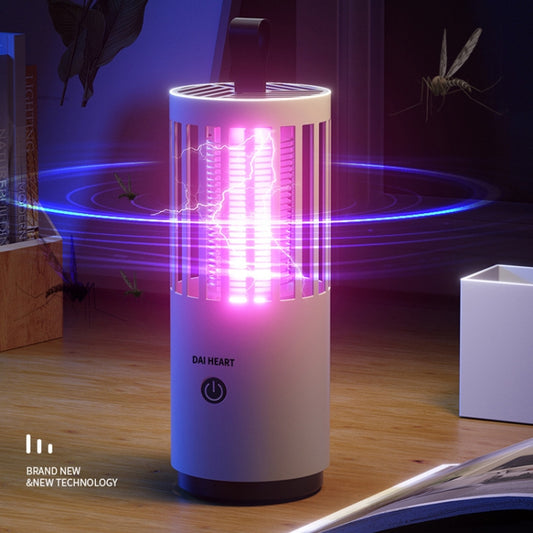 DAI HEART Electric Mosquito Killer Lamp Outdoor Household Photocatalyst Mosquito Killer,Style:, USB Direct Plug, Rechargeable