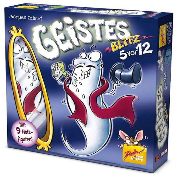 Geistesblitz 5 vor 12 3.0 Version with English Instructions Card Games Board Games, Geistesblitz 5 vor 12 3.0 Version