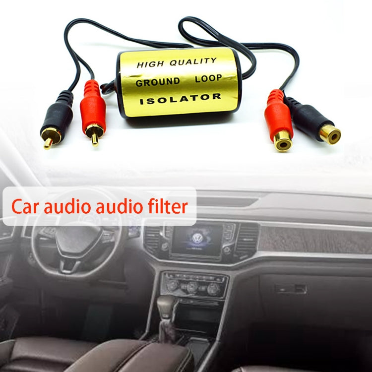 RCA Audio Filter Eliminates Audio-Sounding Noise Lifting Sound Car Audio Filters, RCA Audio Filter