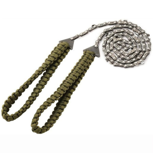 Outdoor Sports Hand Chainsaws Braided Umbrella Rope Camping Survival Pocket Saw, Umbrella Rope