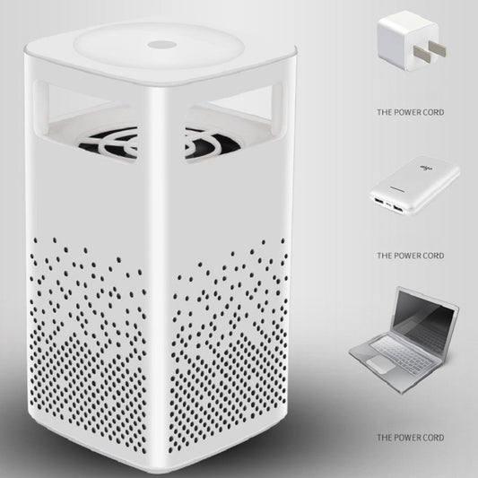 Household Mute Inhalation Photocatalyst USB Physical Mosquito Killer, Small A-White, Small A- Black, 365-White, 365-Black, Small Q-Black, Small Q-White