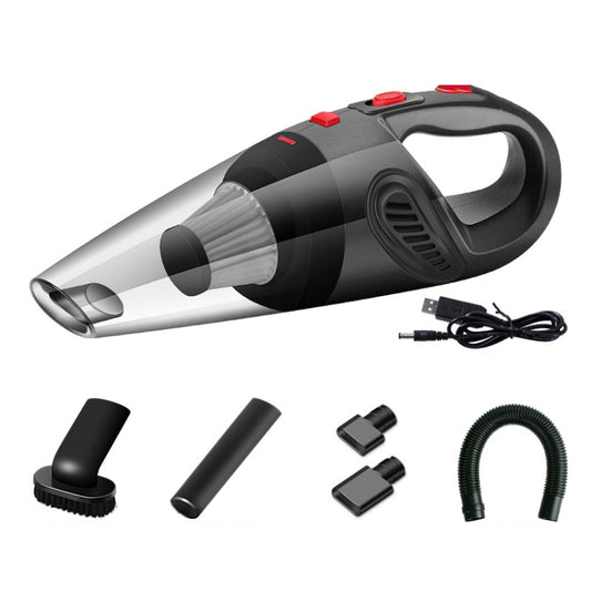High-Power Small Handheld Car Vacuum Cleaner, Wireless Vacuum Cleaner with USB Cable, Paint Wireless Vacuum Cleaner with USB Cable, Wired Vacuum Cleaner