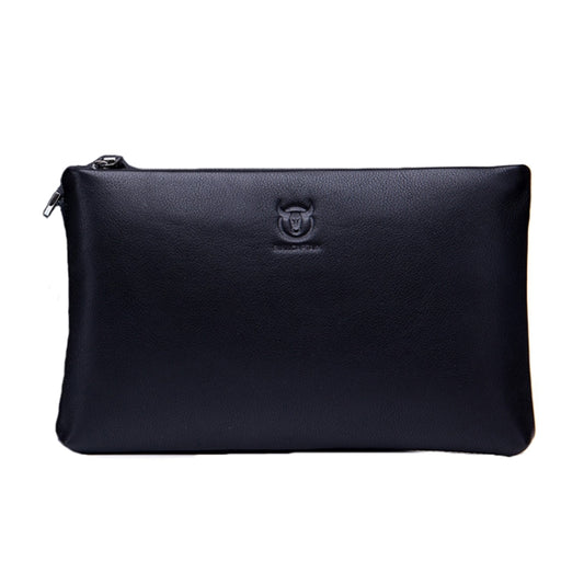 BULL CAPTAIN 446 Large-capacity Soft and Wear-resistant Leather Clutch Bag Business Wallet, Size:, S, L