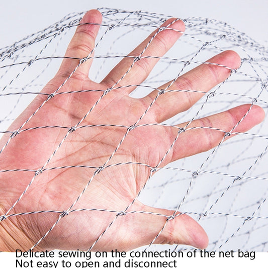 Foldable Stainless Steel Dip Net Head Fishing Net, Solid 40cm Glued Dense Mesh, Solid 40cm Big Mesh, Solid 45cm Big Mesh, Solid 50cm Big Mesh
