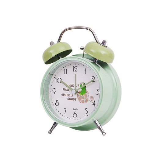 Student Cute Style Bell Alarm Clock Bedside Mute Clock With Light Specification:, Y33 3 Inch (Blue), Y33 3 Inch (Green), Y33 3 Inch (Pink), Y33 3 Inch (Beige), Y34 3 Inch (Blue), Y34 3 Inch (Green), Y34 3 Inch (Pink), Y34 3 Inch (Beige), Y35 4 Inch (Bl...