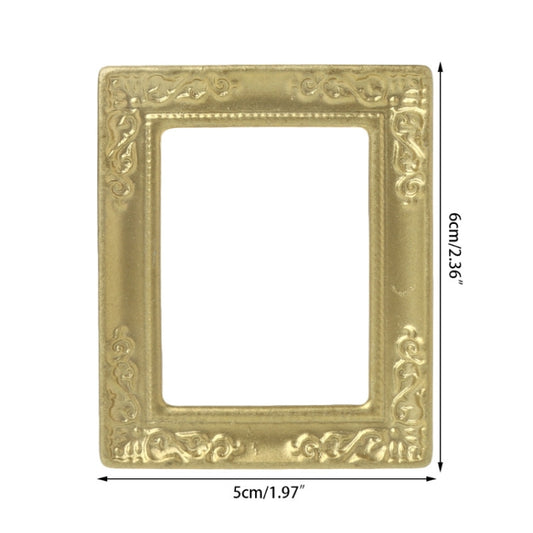 Doll House Toy Accessories Miniature Decorative Pattern Frame