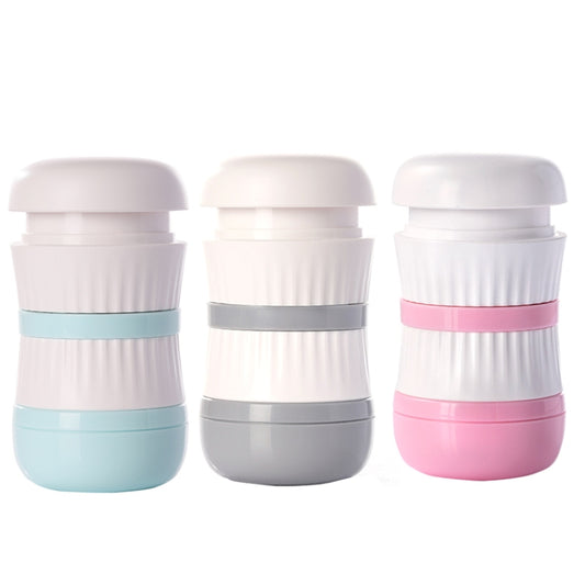 TR018 Medicine Cutter Grinding and Crushing Pill Box, Green, Grey, Pink