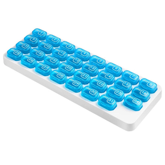 S-015 31 Grid Keyboard Type Plastic Pill Box