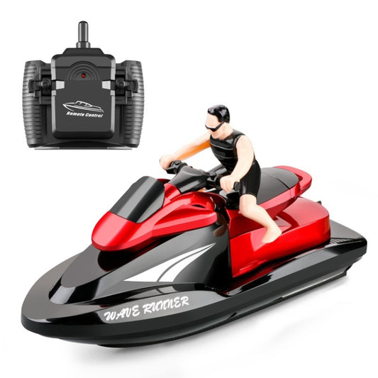 809 2.4G Remote Control Motor Speed Boat High Speed Electric Yacht Model Children Water Toys, Specification, Single Battery (Red), Single Battery (Blue)
