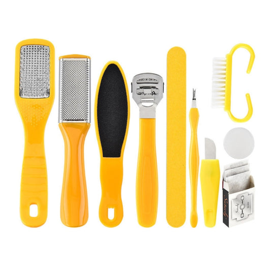 10 In 1 Exfoliating Pedicure Tool Set Pedicure Tools