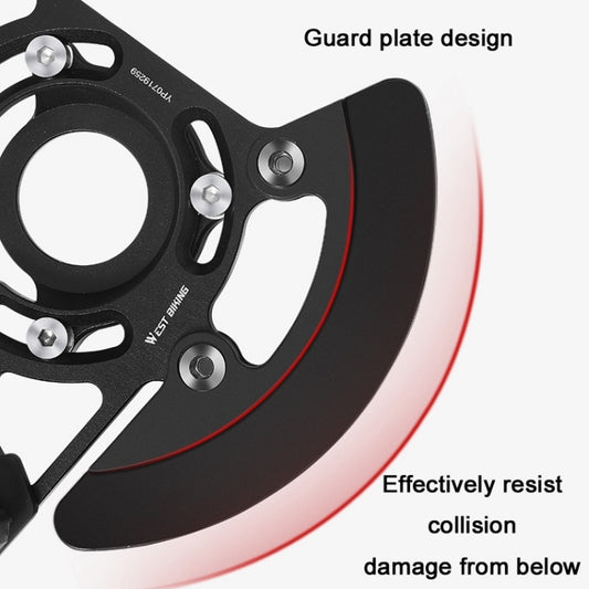 WEST BIKING YP0719259 Mountain Bike Chain Guide Support 32T-38T Gear Piece, WEST BIKING YP0719259