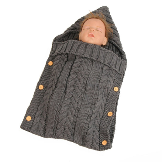 Zzsd0002 Autumn / Winter Baby Knitted Woolen Button Sleeping Bag Photography Blanket Stroller Sleeping Bag, Zzsd0002 Big Red, Zzsd0002 Dark Gray, Zzsd0002 Black, Zzsd0002 Beige, Zzsd0002 Sapphire, Zzsd0002 Cream White